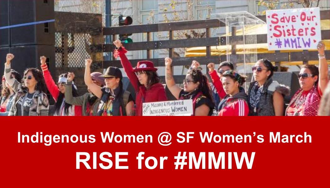 Indigenous Women at SF Women’s March 2019